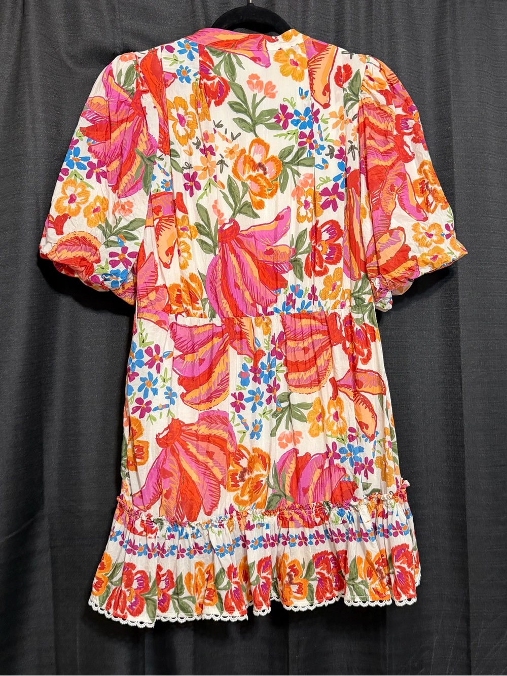 FARM Rio White Spring Bananas Mini Dress - Picture 2 of 7